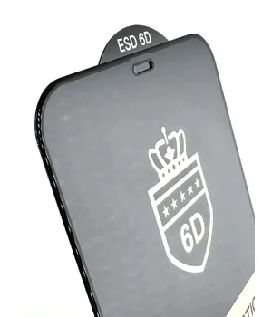 Защитное стекло "ESD 6D" Anti-Static для Apple iPhone 12 Pro Max Черный Защитное стекло "ESD 6D" Anti-Static для Apple iPhone 12 Pro Max Черный