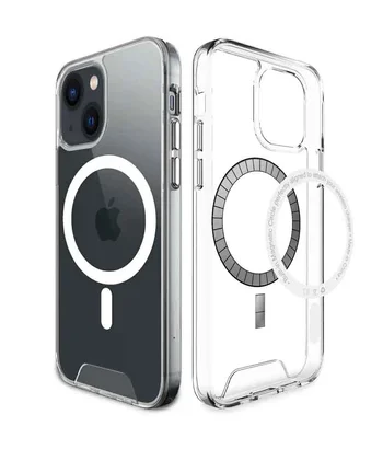 Чехол TPU Space Case with MagSafe для Apple iPhone 13 mini (5.4") Прозрачный Чехол TPU Space Case with MagSafe для Apple iPhone 13 mini (5.4") Прозрачный
