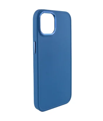 TPU чехол Bonbon Metal Style для Apple iPhone 14 Plus (6.7") Синий / Denim Blue TPU чехол Bonbon Metal Style для Apple iPhone 14 Plus (6.7") Синий / Denim Blue