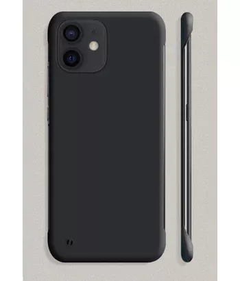 Пластиковая накладка "Candy Color Matte" для Apple iPhone 12 Mini Черный Пластиковая накладка "Candy Color Matte" для Apple iPhone 12 Mini Черный