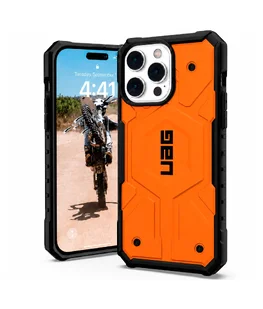 Противоударный чехол "UAG" Pathfinder with MagSafe для Apple iPhone 16 Pro Оранжевый Противоударный чехол "UAG" Pathfinder with MagSafe для Apple iPhone 16 Pro Оранжевый