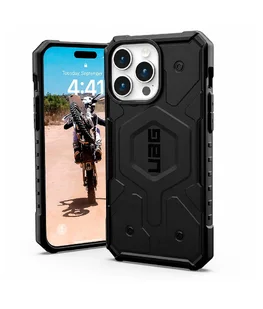 Противоударный чехол "UAG" Pathfinder with MagSafe для Apple iPhone 16 Pro Черный Противоударный чехол "UAG" Pathfinder with MagSafe для Apple iPhone 16 Pro Черный
