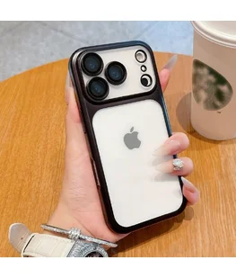 Силиконовый чехол "CrystalLock Pro" для Apple iPhone 17 Pro Черный Силиконовый чехол "CrystalLock Pro" для Apple iPhone 17 Pro Черный