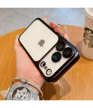 Силиконовый чехол "CrystalLock Pro" для Apple iPhone 17 Pro Черный Силиконовый чехол "CrystalLock Pro" для Apple iPhone 17 Pro Черный