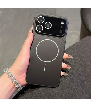 Силиконовый чехол "Unipha AG Glass" with MagSafe для Apple iPhone 15 Pro Черный Силиконовый чехол "Unipha AG Glass" with MagSafe для Apple iPhone 15 Pro Черный