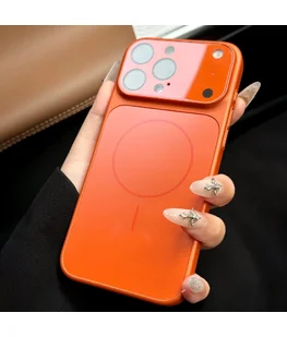 Силиконовый чехол "Unipha AG Glass" with MagSafe для Apple iPhone 15 Pro Оранжевый Силиконовый чехол "Unipha AG Glass" with MagSafe для Apple iPhone 15 Pro Оранжевый