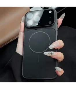 Силиконовый чехол "Unipha AG Glass" with MagSafe для Apple iPhone 15 Pro Черный Силиконовый чехол "Unipha AG Glass" with MagSafe для Apple iPhone 15 Pro Черный